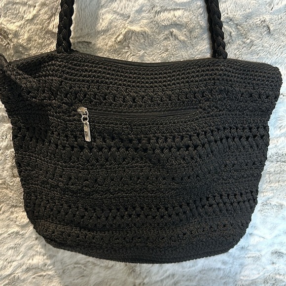 The Sak Crocheted Shoulder Bag Tote - Picture 2 of 5